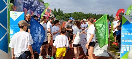 sprejem slovenske olimpijske bakle v Postojni (6)